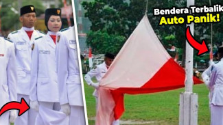 Deretan Moment Paskibraka Bikin Heboh Saat Upacara Hari Kemerdekaan 17 Agustus