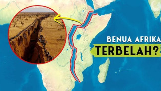 Retakan Besar 15 KM Sudah Muncul di Kenya, Benua Afrika Bakal Pecah Jadi Dua?