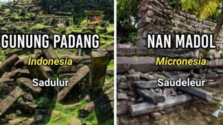 Misteri Hubungan Situs Megalitik Gunung Padang dengan Reruntuhan Nan Madol di Pasifik