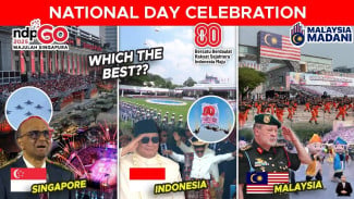 Mana yang Paling Keren? Intip Perbandingan Perayaan Kemerdekaan Indonesia, Singapura, Malaysia Tahun 2025
