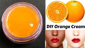Krim Vitamin C Jeruk Bisa Hilangkan Flek Hitam dan Bikin Wajah Glowing, Begini Cara Buatnya!