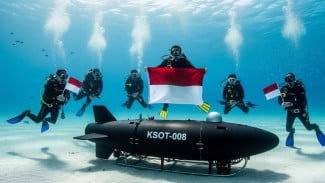 Indonesia Punya Kapal Selam Tanpa Awak, KSOT-008 Bikin Bangga!