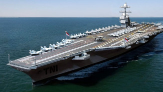 USS Enterprise Jadi Kapal Induk Terbesar dengan Panjang 342 Meter!
