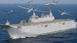 Turki Punya Kapal Induk Drone Pertama di Dunia TCG Anadolu yang Revolusioner!