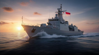 Kapal Perang KRI Haji Fisabilillah Senilai Rp1 Triliun Buatan Anak Lampung Melaut!