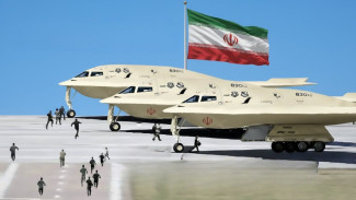Drone Tempur Siluman Simorgh Iran Hasil Rekayasa Balik Drone RQ-170 Amerika Serikat!