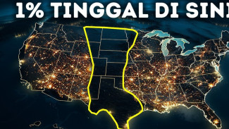 Sabuk Amerika Berpenduduk Sedikit Hanya 1 Persen Populasi, 80 Persen Warga AS Tinggal di Pantai Timur!