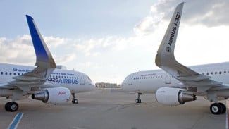 Ribuan Airbus A320 Ditanahkan Sementara Akibat Radiasi Matahari Ganggu Sistem Kontrol Penerbangan, 340 Pesawat American!