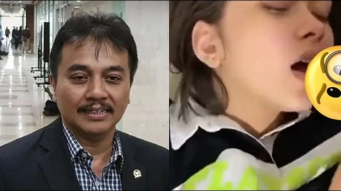 Pakar Telematika, Roy Suryo dan Screenshoot Video Syur Mirip Rebbeca Klopper