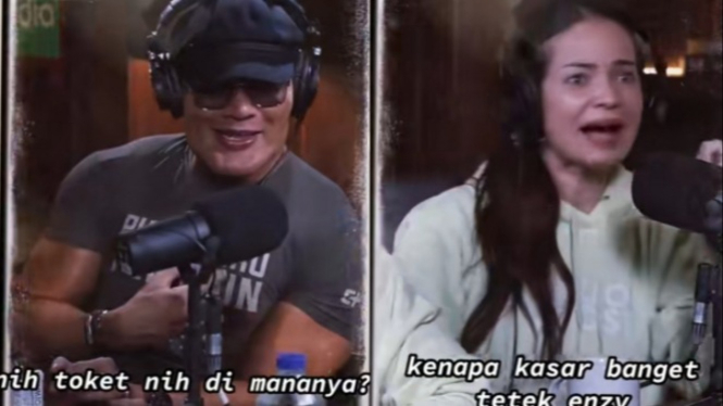 Deddy Corbuzier dan Enzy Storia