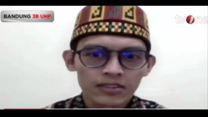 Alumni Ponpes Al Zaytun Indramayu, Reza saat diwawancara tim tvOne