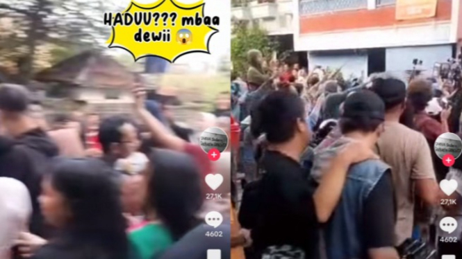 Heboh Rumah Dewi Perssik Didatangi Para warga