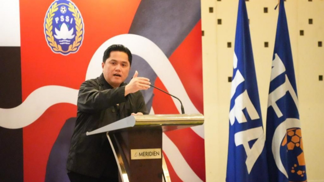 Ketum PSSI, Erick Thohir