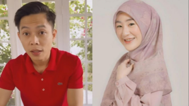 Larissa Chou dan Calon Suaminya Ikram Rosadi