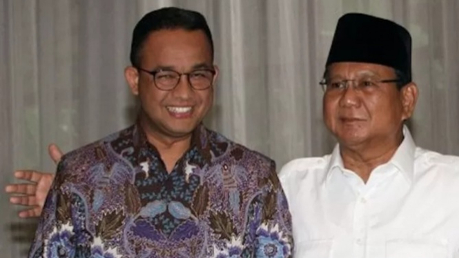 Anies Baswedan dan Prabowo Subianto