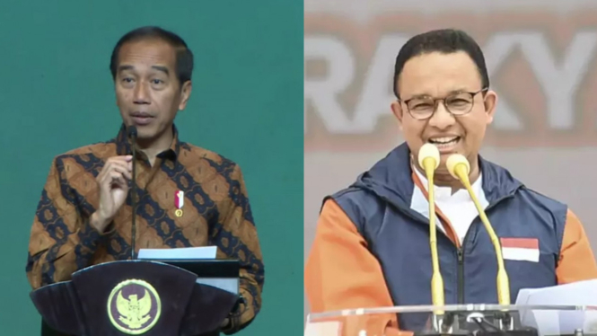 Jokowi dan Anies Baswedan