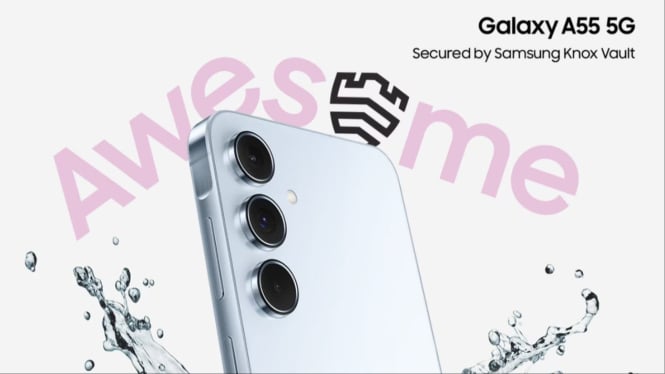 Samsung Galaxy A55 5G.