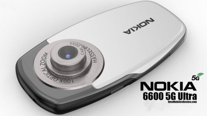 Harga dan spesifikasi Smartphone Nokia 6600 5G.