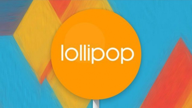 Sistem iperasi Android Lollipop.