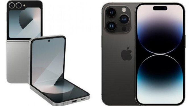 smartphone iPhone dan samsung