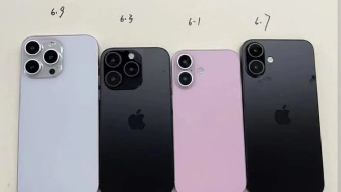 Spesifikasi dan harga iPhone 16 Series.