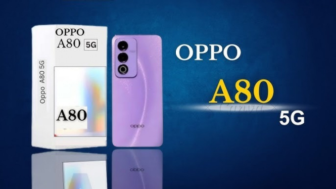 Harga dan spesifikasi oppo a80 5G.