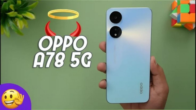 Harga dan spesifikasi Oppo A78 5G.