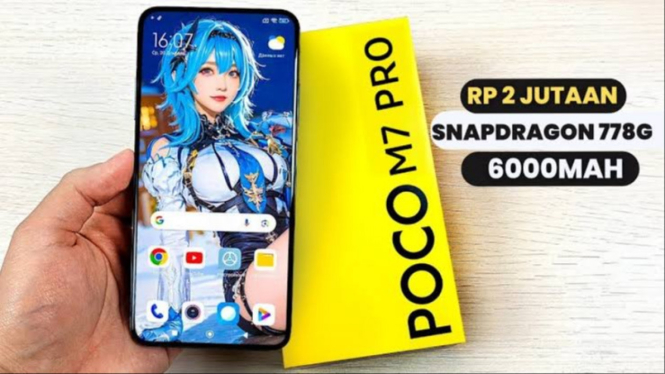 Harga dan spesigikasi Poco M7 Pro 5G.