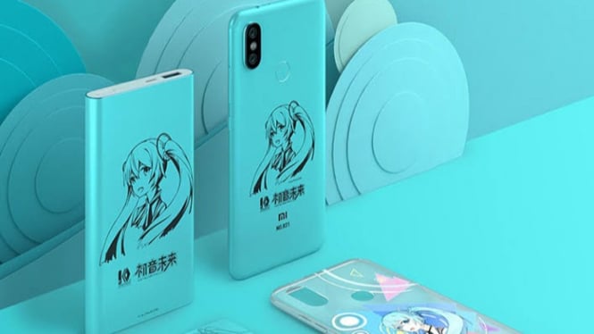 Xiaomi Mi 6X Hatsune Miku Edition