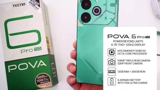 tecno pova 6 pro