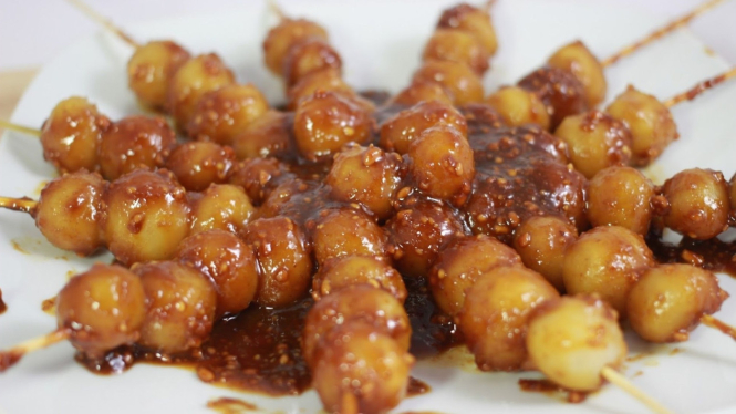 Cilok Saus Kacang