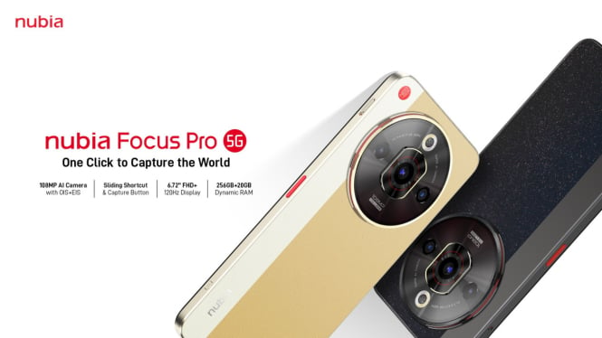 Nubia Focus Pro 5g