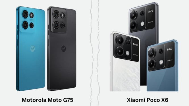 Motorola G75 vs Xiaomi Poco X6