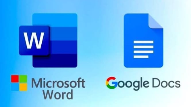 Microsoft word dan google docs