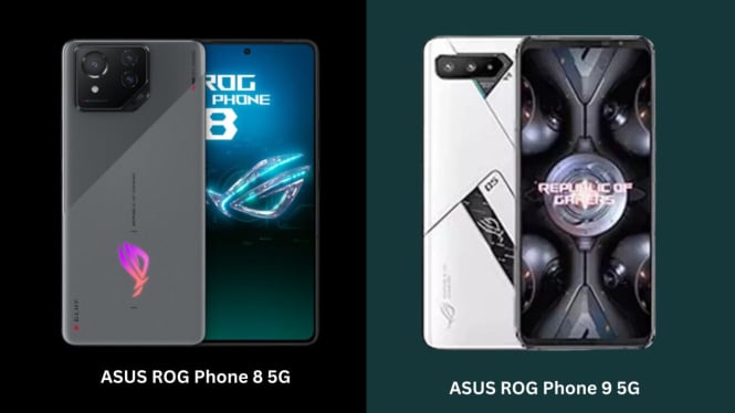 ASUS ROG Phone 8 5G dan ASUS ROG Phone 9 5G