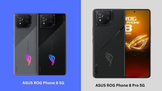 ASUS ROG Phone 8 5G dan ASUS ROG Phone 8 Pro 5G