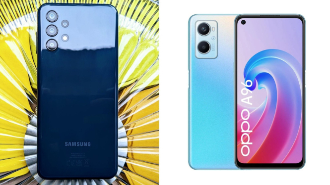 Samsung Galaxy A13 vs Oppo A96