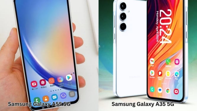 Samsung Galaxy A55 5G vs Samsung Galaxy A35 5G