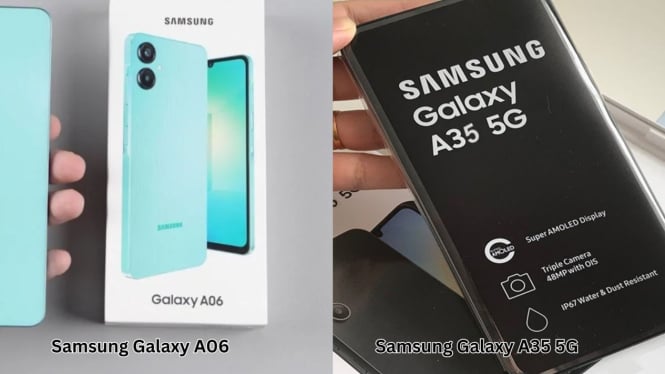 Samsung Galaxy A06 vs Samsung Galaxy A35 5G