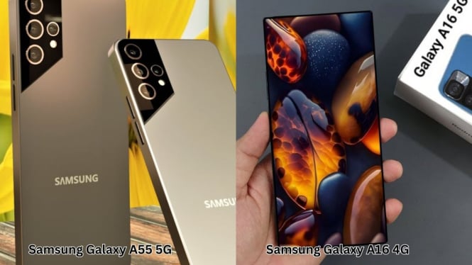 Samsung Galaxy A55 5G vs Samsung Galaxy A16 4G