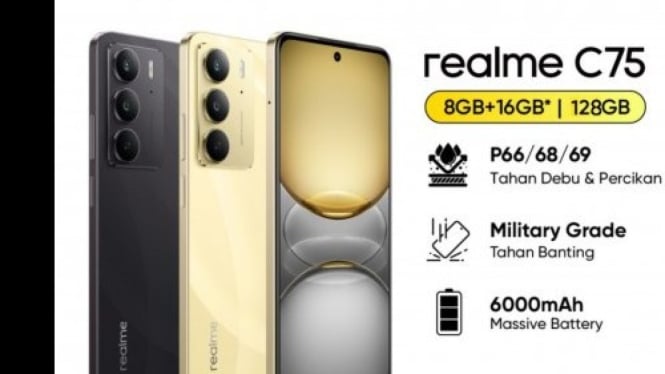 Realme C75