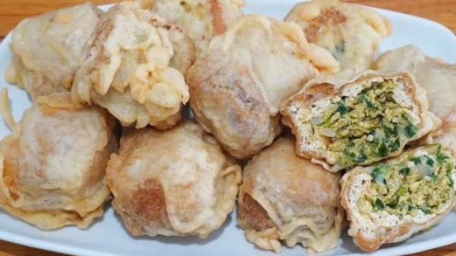 Tahu isi telur orak arik