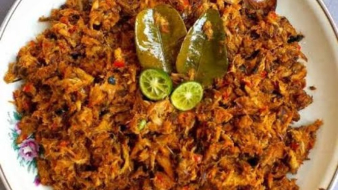 Sambal tongkol suwir