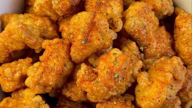 Popcorn Ayam Renyah Pedas