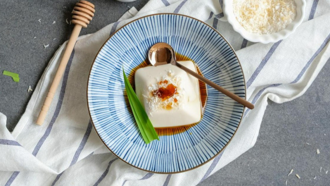 puding susu