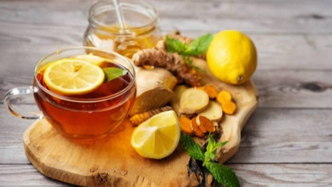 minuman herbal  penangkal dingin