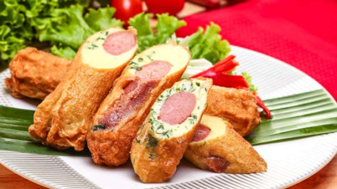 telur gulung sosis