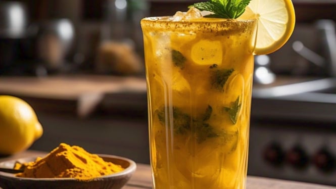 Minuman herbal kunyit ala dr Zaidul Akbar