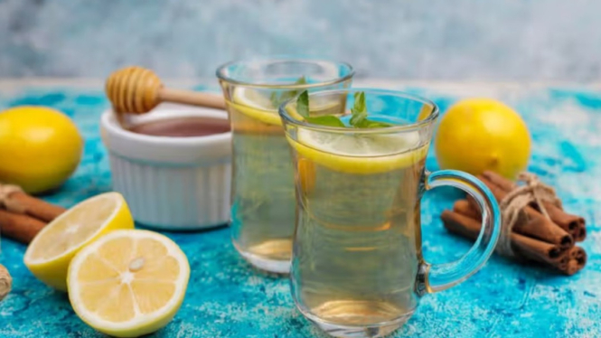 Minuman Apel Lemon Chia Seed ala dr Zaidul Akbar