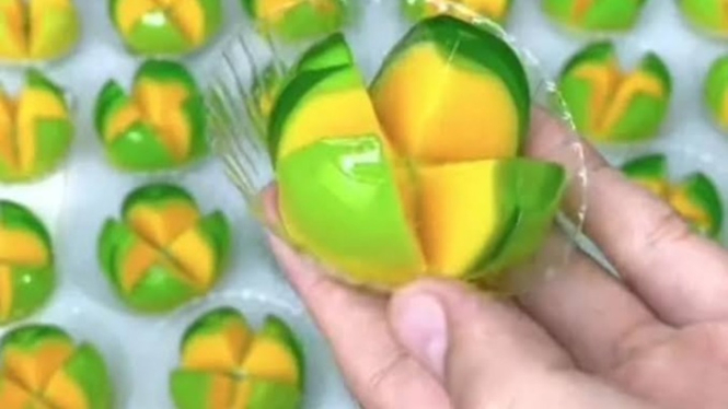 Puding mekar